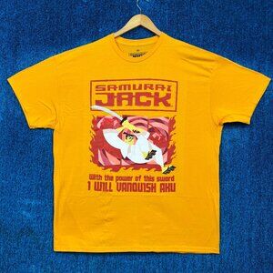 Samurai Jack I Will Vanquish Aku Cartoon Network Show Tee 2X